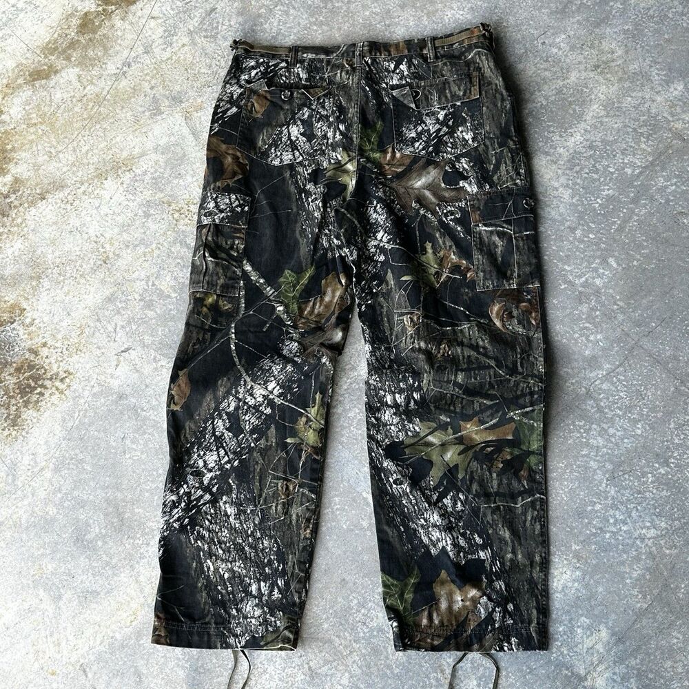 Mossy Oak Camo Cargo Pants Men’s LG Explorer Midweight Hunting Realtree